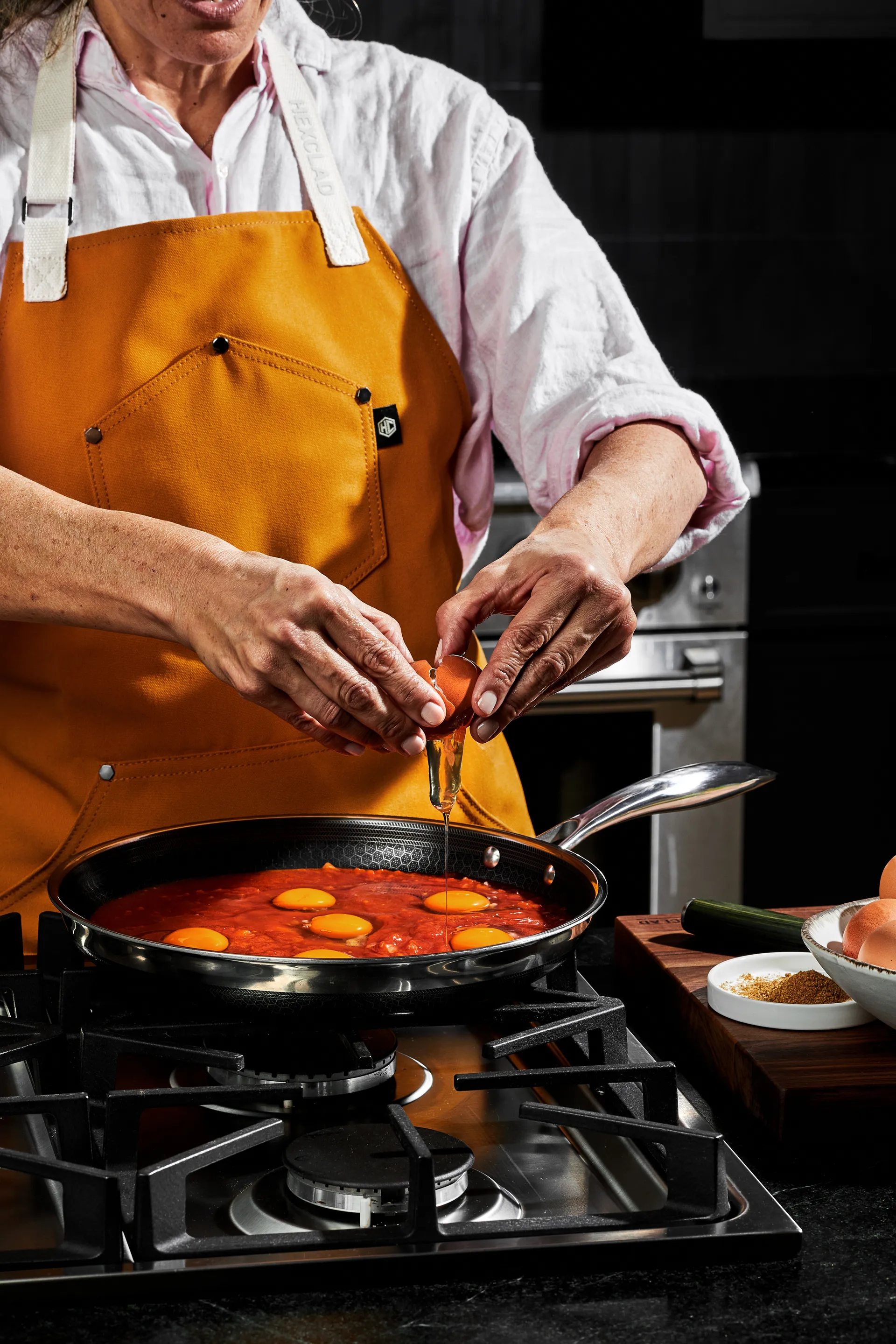 Hexclad paistinpannu hybrid, Ø30 cm Hexclad