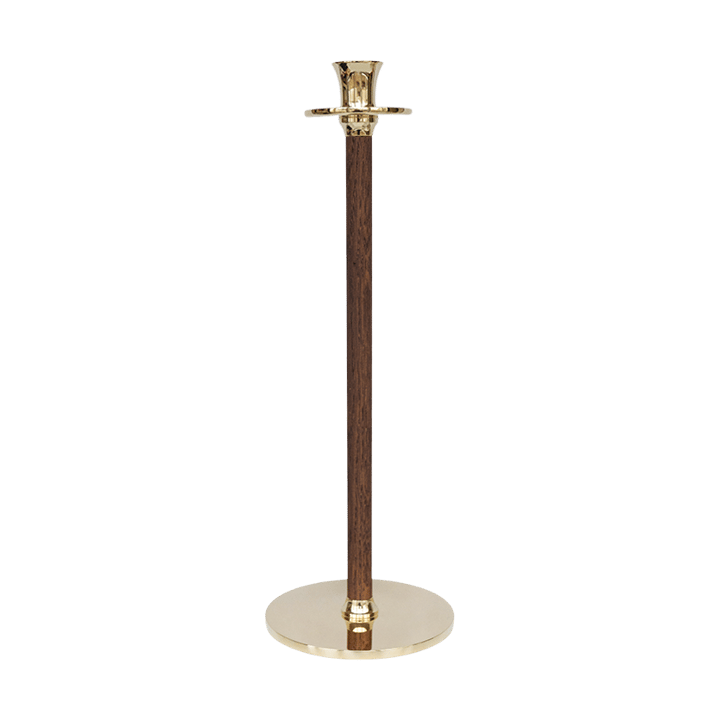 Alto Basso kynttilänjalka 30 cm - Messinki - Hilke Collection