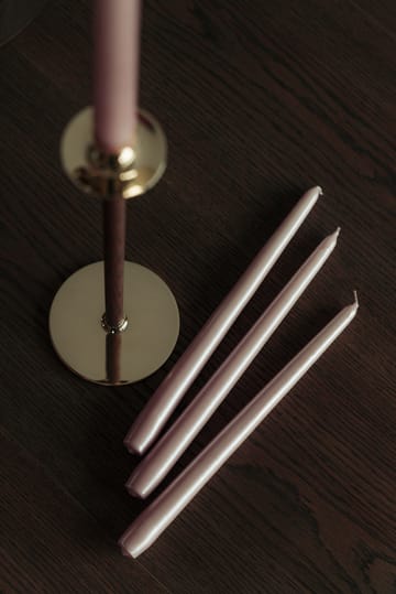 Herrgårdsljus kynttilät 30 cm 6-pakkaus - Vaaleanpunainen Helmi - Hilke Collection