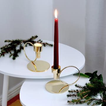 Herrgårdsljus kynttilät 30 cm 6-pakkaus - Viininpunainen kiilto - Hilke Collection