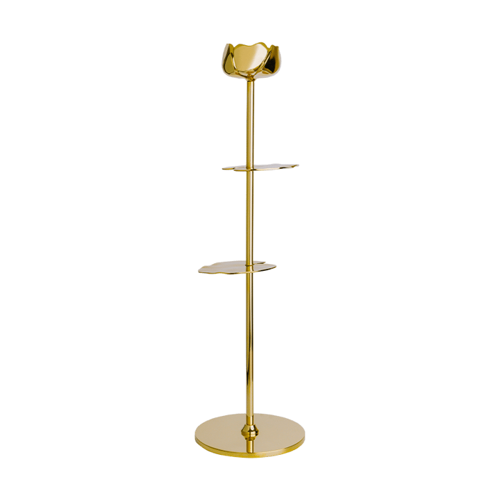 Ninfea Alta kynttilänjalka 35 cm, Messinki Hilke Collection