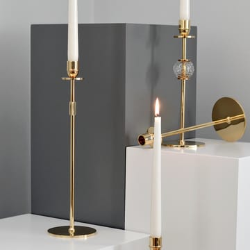 Tuti kynttilänjalka 40 cm  - Kiinteä messinki - Hilke Collection