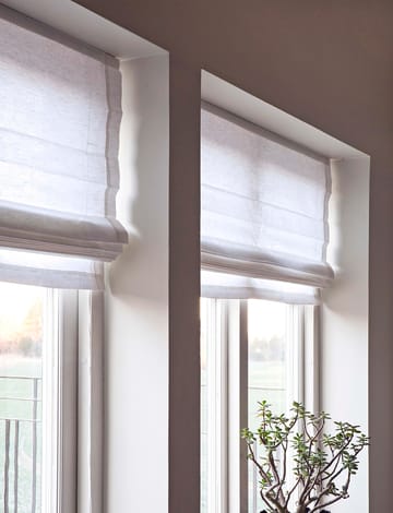 Ebba hissiverho Optical White - 130x180 cm - Himla