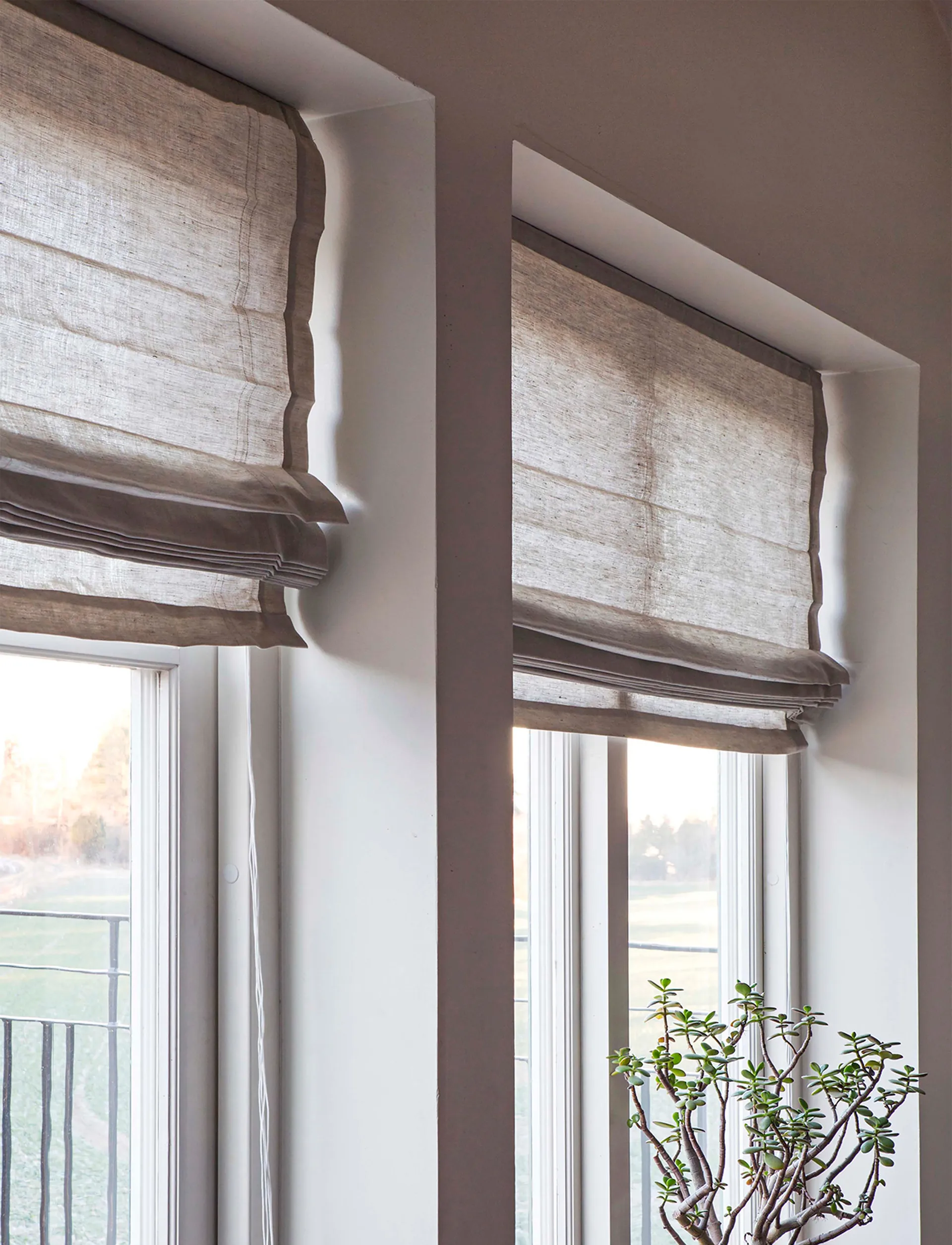 Ebba laskosverho 110 x 180 cm, Luonnonvärinen Himla