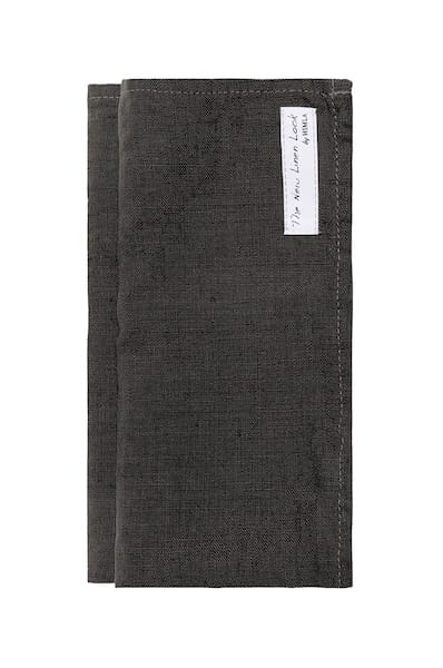 Pöytäliina Sunshine kohl 145x330cm, Tummanharmaa Himla