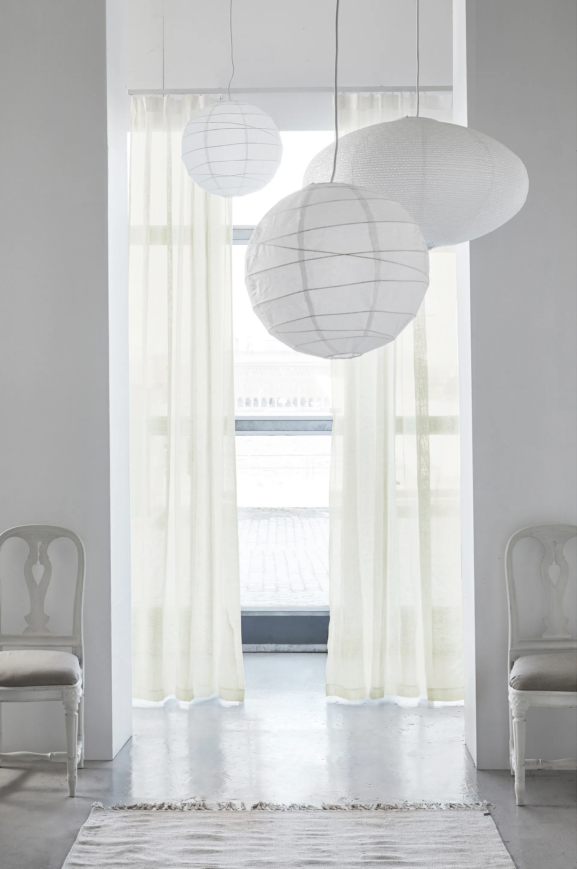 Skylight verho rypytysnauhalla 140x290 cm, Oatmeal Himla