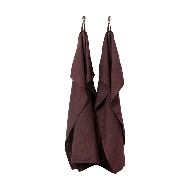 Sunshine keittiöpyyhe 50x70 cm - Burgundy (punainen) - Himla
