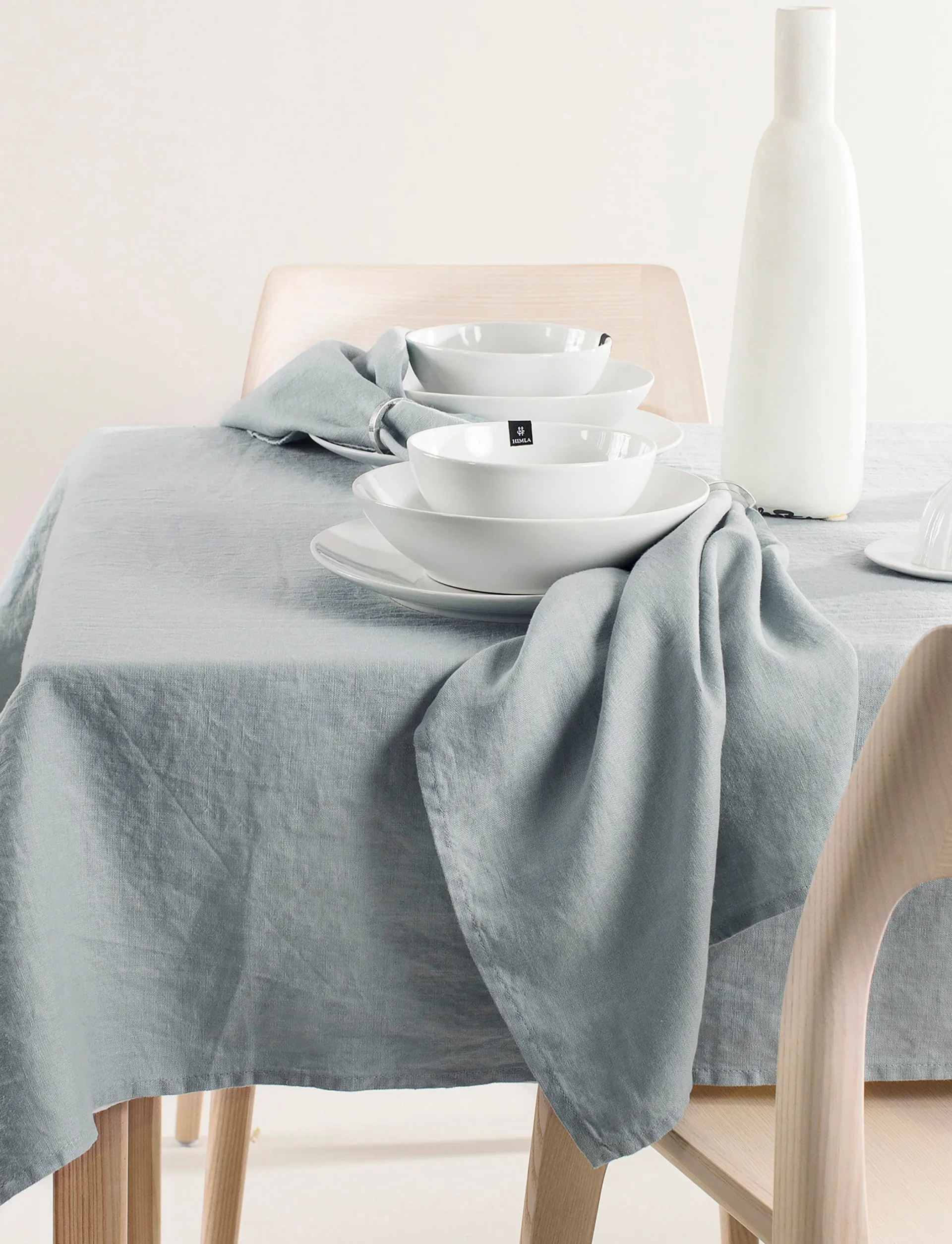 Sunshine-pellavalautasliina 4 kpl, Heavenly, 45x45 cm Himla