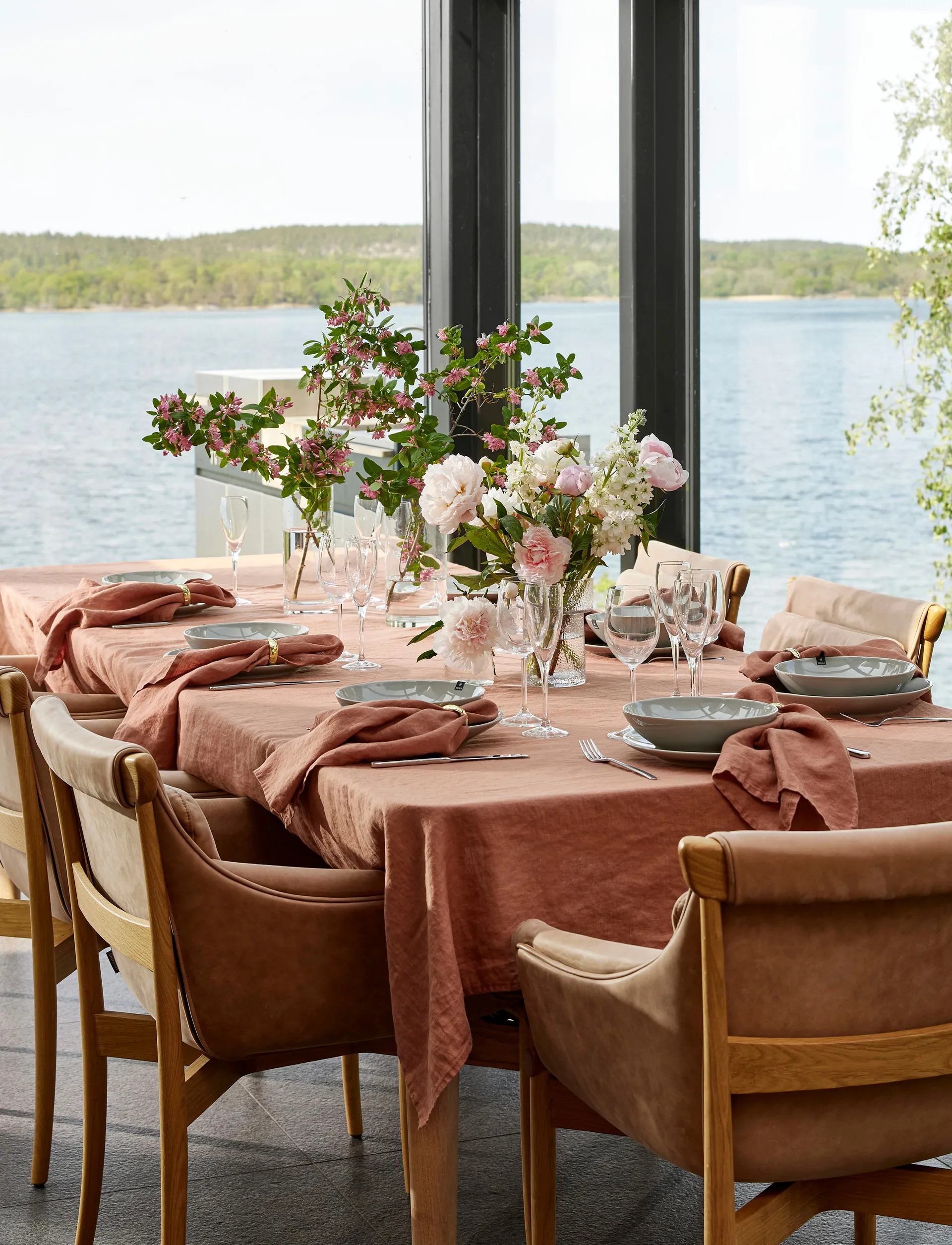 Sunshine pöytäliina, Grounded, 145×250 cm Himla