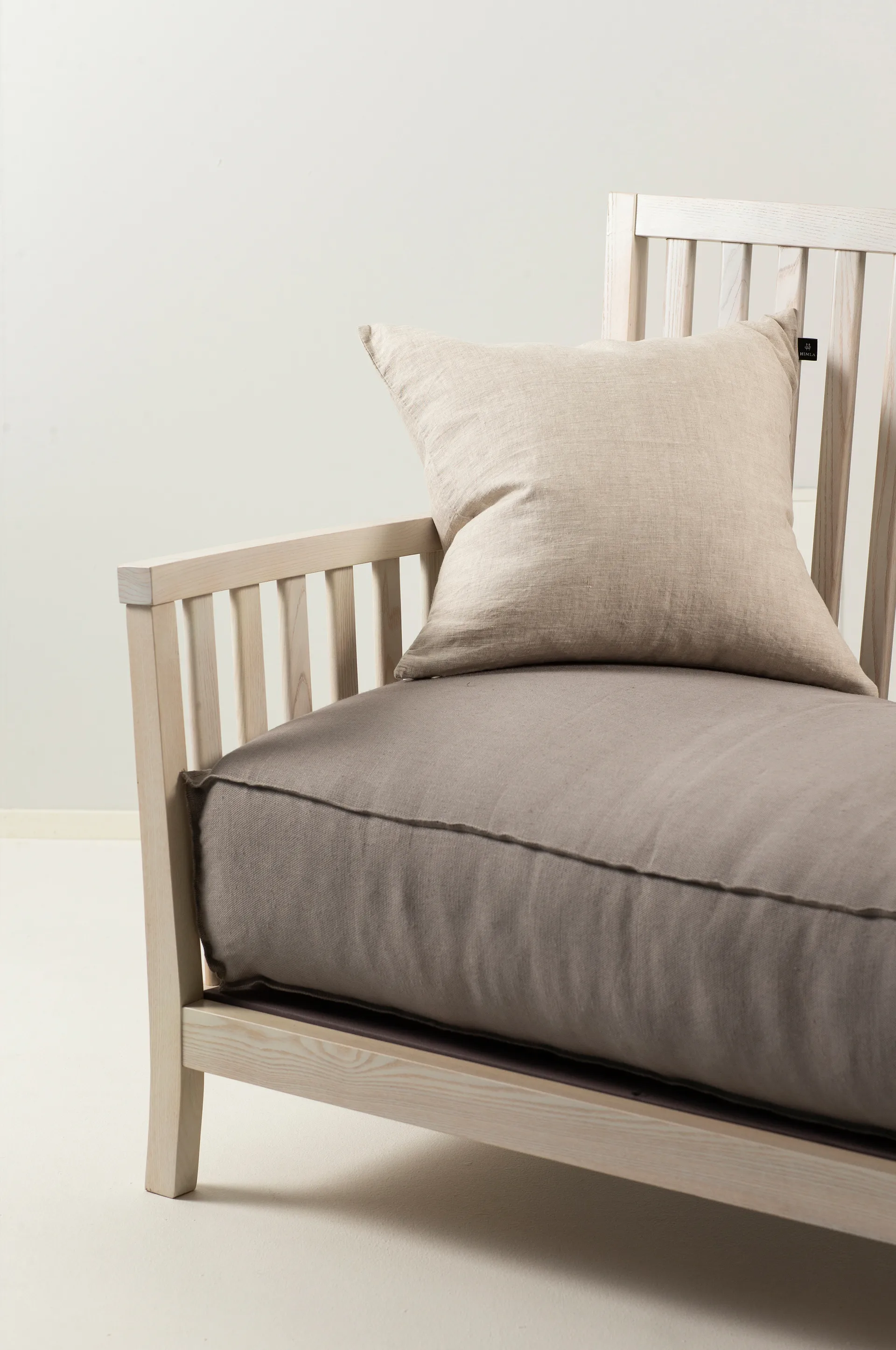 Sunshine tyynyliina 50 x 50 cm, Oatmeal (luonnonvärinen) Himla