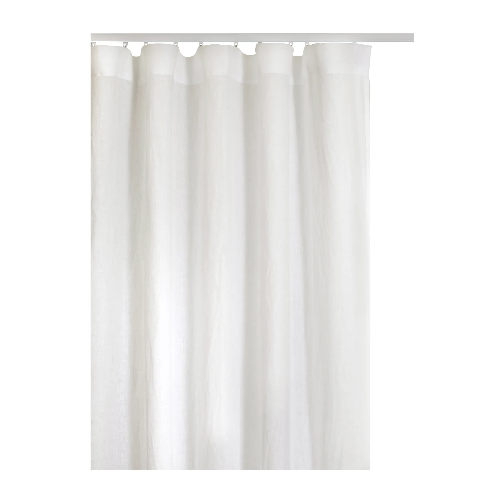 Twilight verho rypytysnauhalla 140 x 250 cm, Offwhite Himla