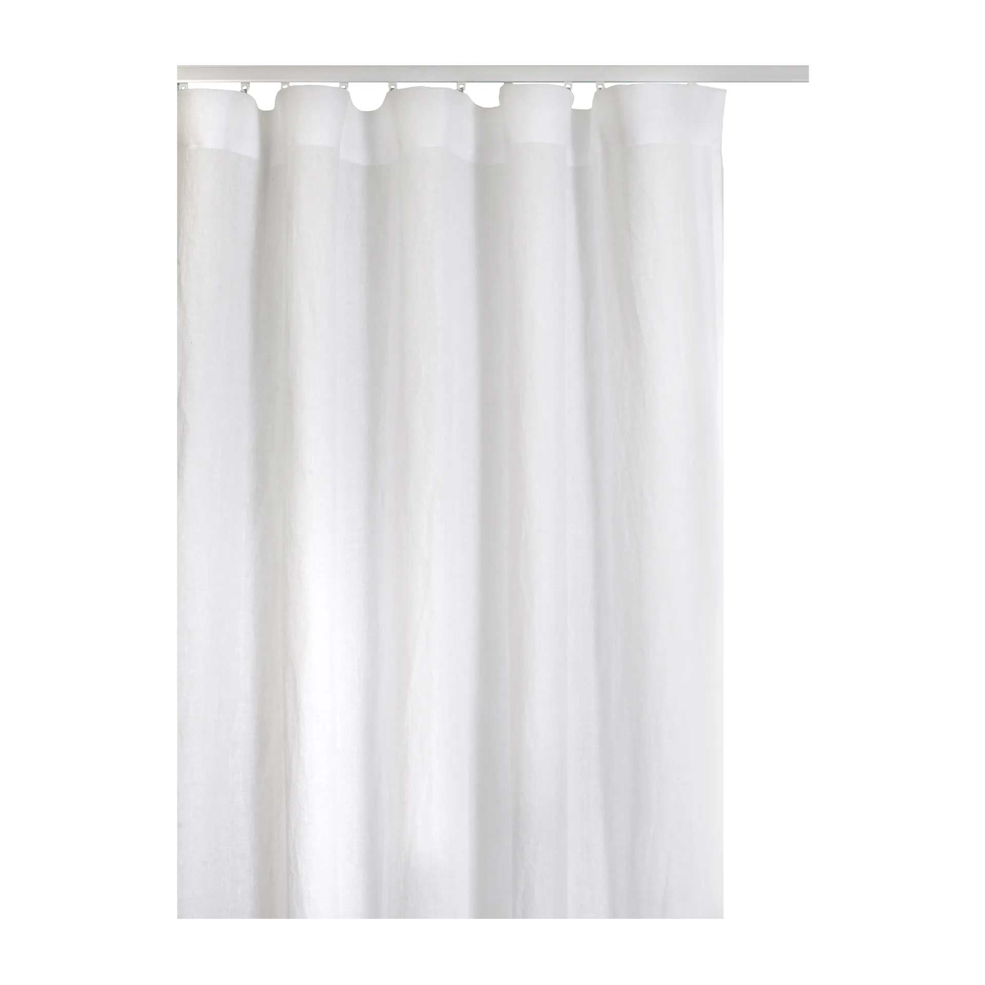 Twilight verho rypytysnauhalla 140 x 250 cm, White Himla