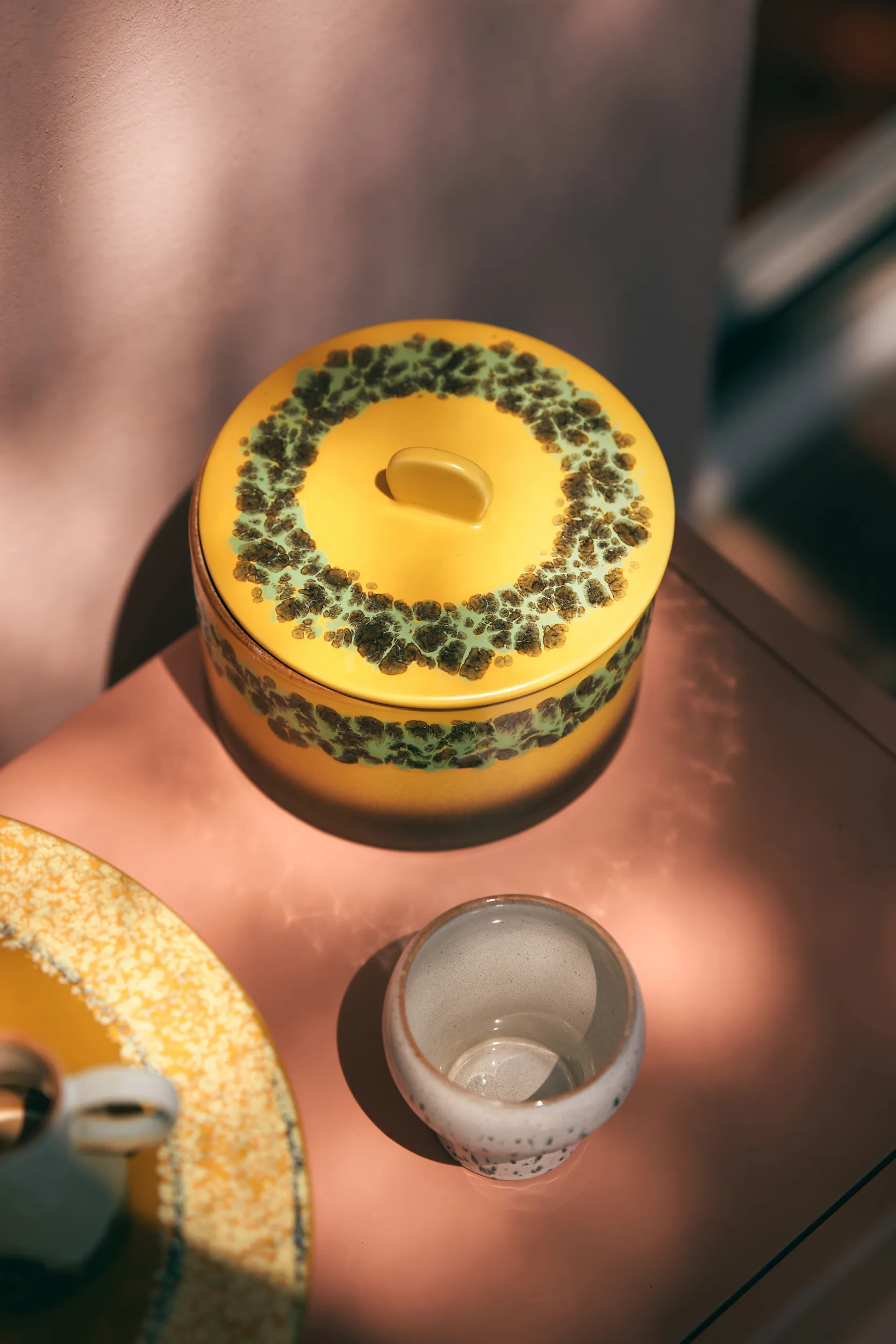 70's cookie jar -keksipurkki Ø 17 cm, Merilevä HKliving