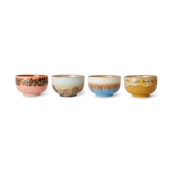 70's kulho Ø 13,5 cm 4-pakkaus - Seabreeze - HKliving
