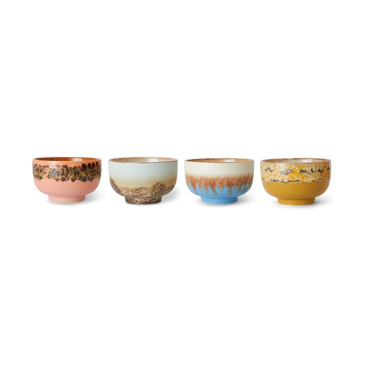 70's kulho Ø 13,5 cm 4-pakkaus, Seabreeze HKliving
