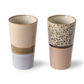 70's lattemuki 28 cl, 2 osaa - Multi - HKliving