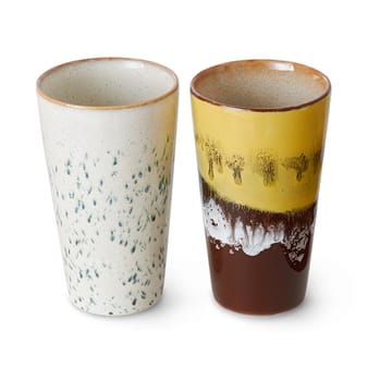70's lattemuki 28 cl, 2 osaa - Suolaliuos - HKliving