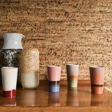 70's lattemuki 4-pakkaus - Multi - HKliving