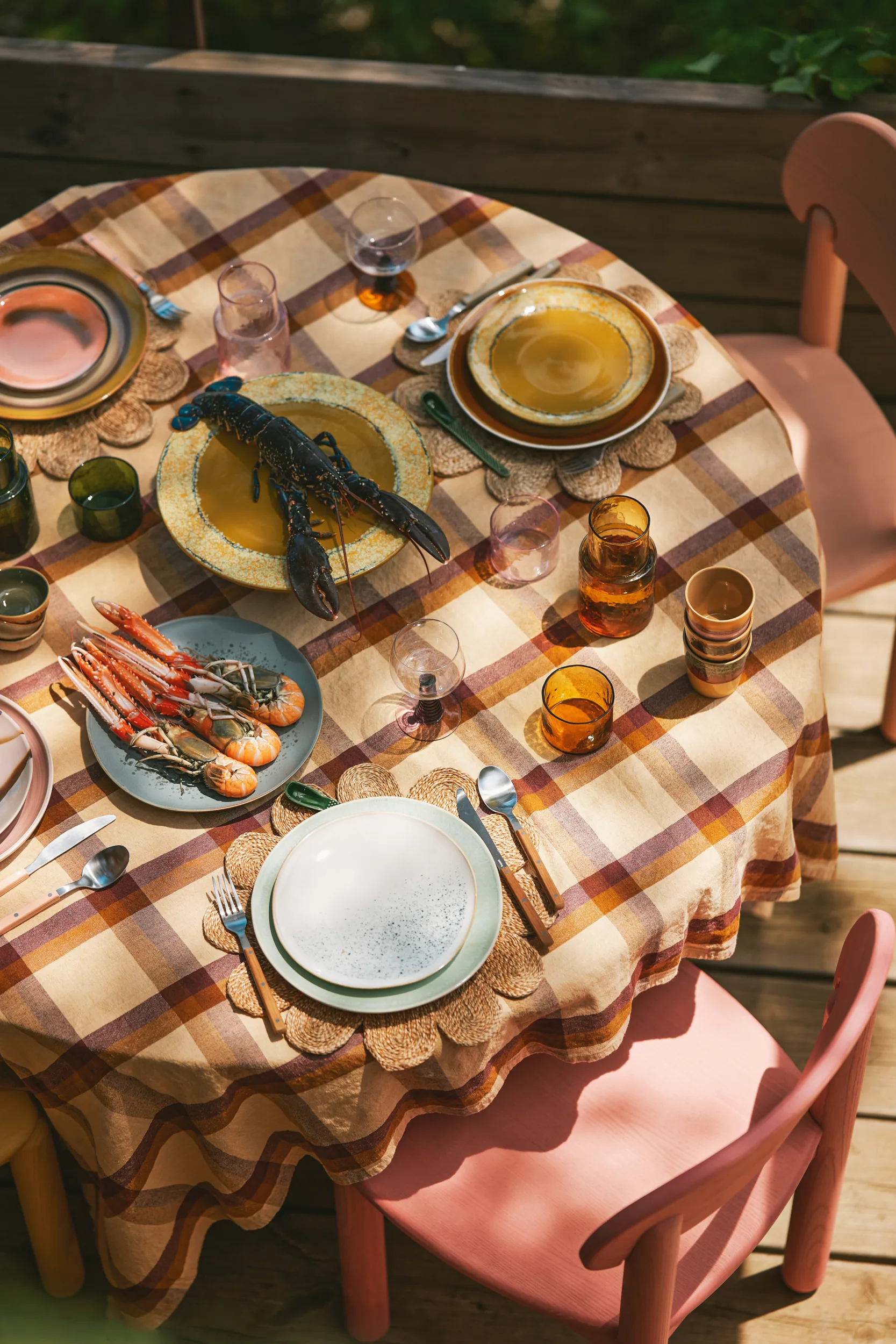 70's lautanen Ø27,5 cm 2-pakkaus, Palms HKliving