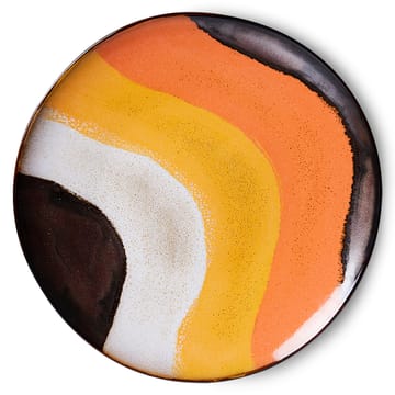 70's lautanen Ø27,5 cm 2-pakkaus - Retro wave - HKliving