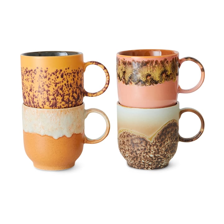 70's muki 25 cl 4 kpl - Viitta - HKliving