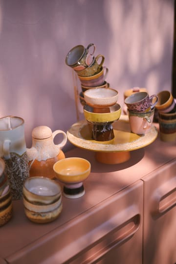 70's plateau -kakkulautanen - Papaija - HKliving