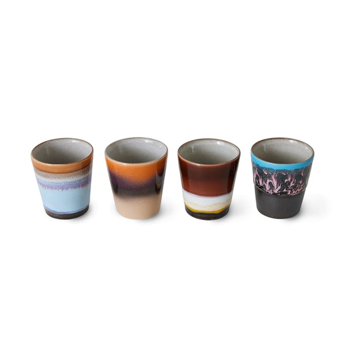 70's ristretto -muki 4-pakkaus - Solar - HKliving