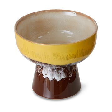 70's tapaskulho jalalla L Ø12,5x11 cm - Creek - HKliving