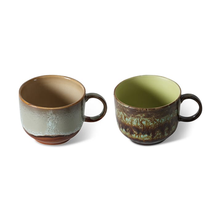 70's teekuppi 42,5 cl 2 osaa, Odyssey HKliving