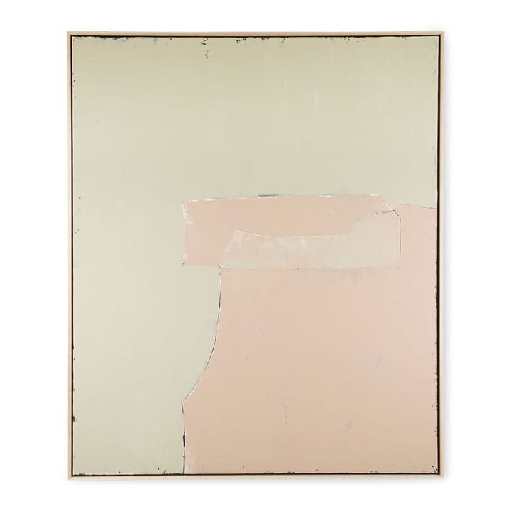 Abstract Maalaus 100x120 cm - Oliivi-nude - HKliving