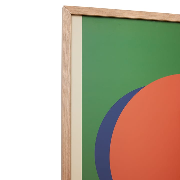 Framed artwork l'orange taulu, Orange HKliving