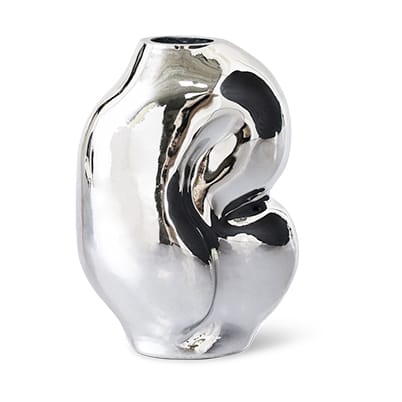 Gleam maljakko small - Chrome - HKliving