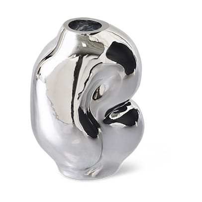 Gleam maljakko small, Chrome HKliving