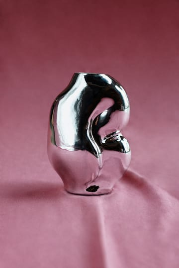 Gleam maljakko small - Chrome - HKliving