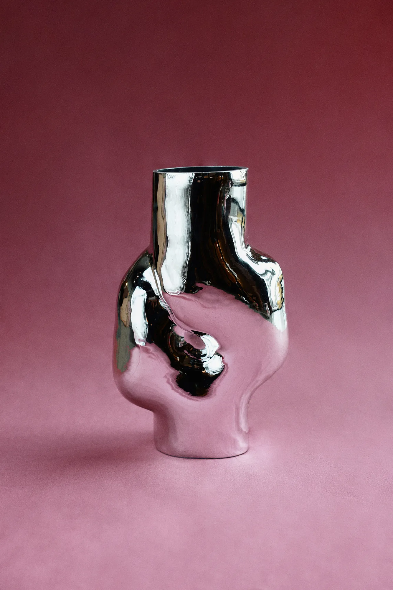 Gleam vaasi korkea, Chrome HKliving