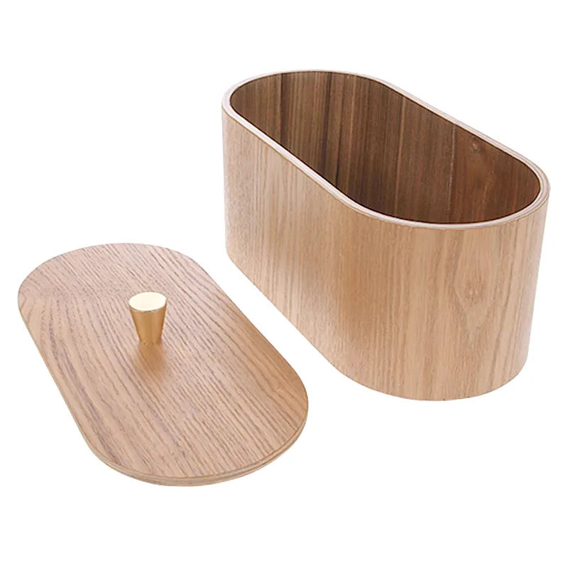 HKliving puulaatikko kannella, Tummanruskea HKliving