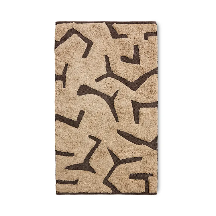 Interplay kylpyhuonematto 70x120 cm, Brown HKliving