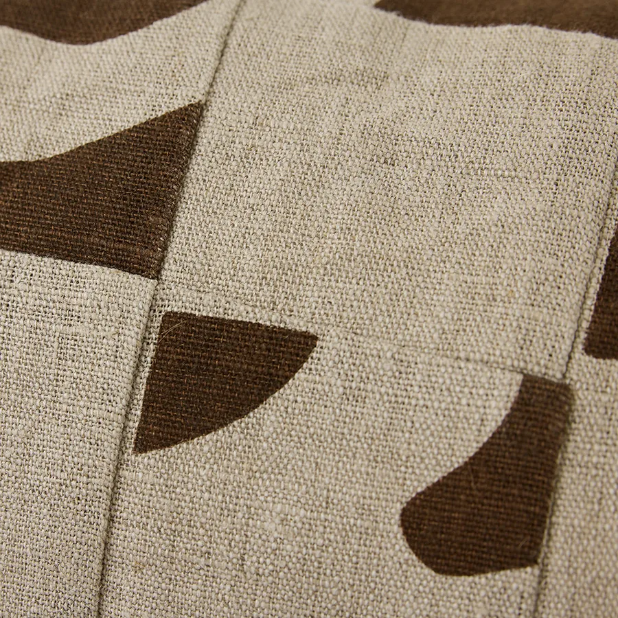Natural patched tyyny 30x70 cm., Beige HKliving