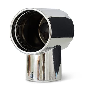 Retro keraaminen kello 17,5 cm - Chrome - HKliving