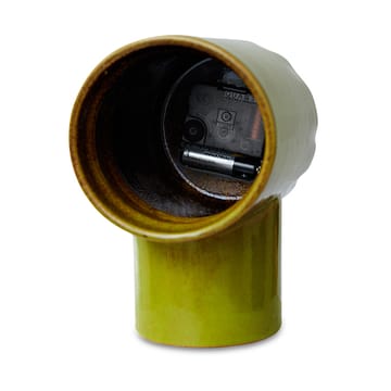 Retro keramiikkakello 18 cm - Oliivi - HKliving