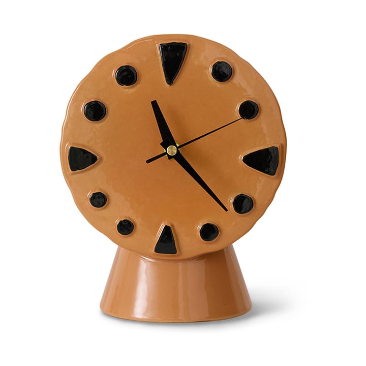 Retro keramiikkakello 20,8 cm - Virheä. - HKliving