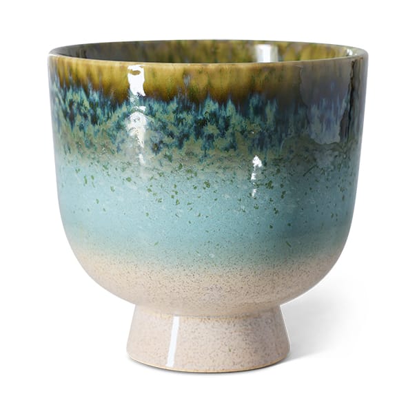 Retro kukkaruukku Ø20,5 cm - Lagoon - HKliving