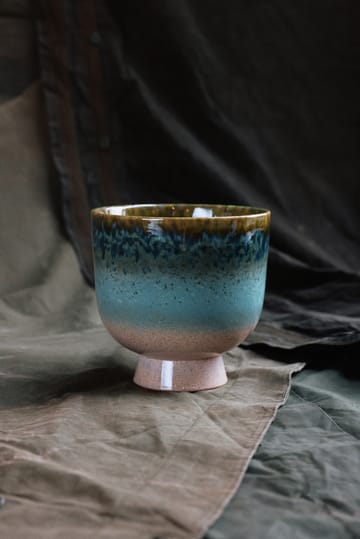 Retro kukkaruukku Ø20,5 cm - Lagoon - HKliving