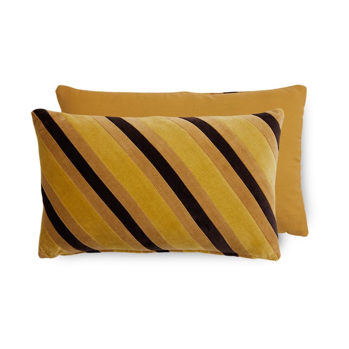 Striped velvet tyyny 30x50 cm, Honey HKliving