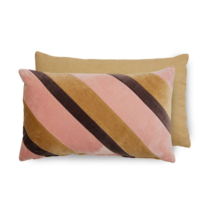 Striped velvet tyyny 30x50 cm, Sunkissed HKliving