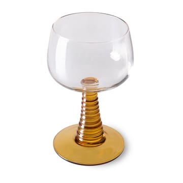 Swirl viinilasi korkea - Ochre - HKliving