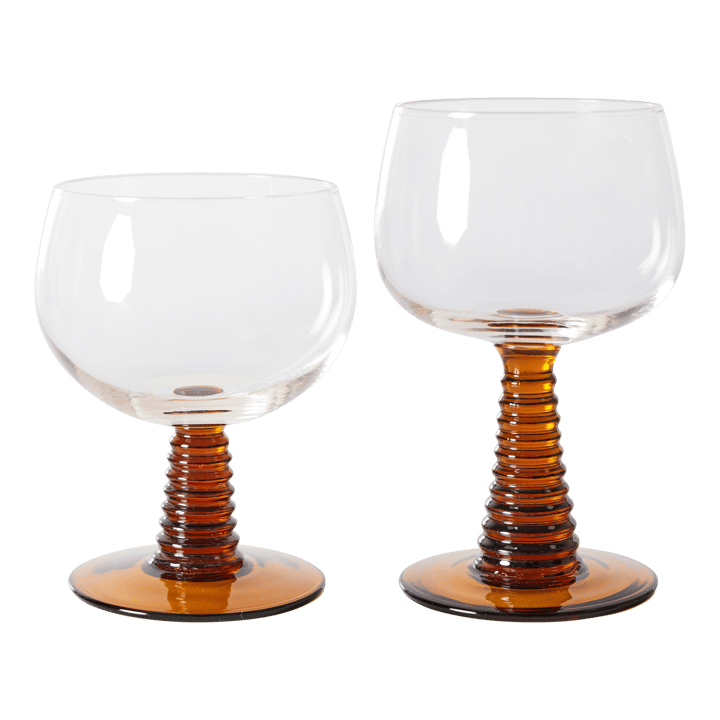 Swirl viinilasi matala, Ochre HKliving