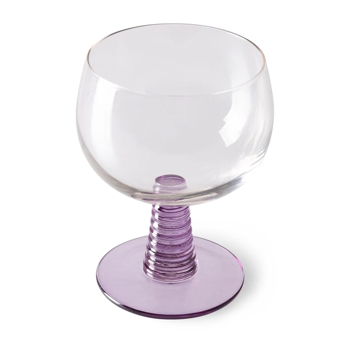Swirl viinilasi matala, Purple HKliving