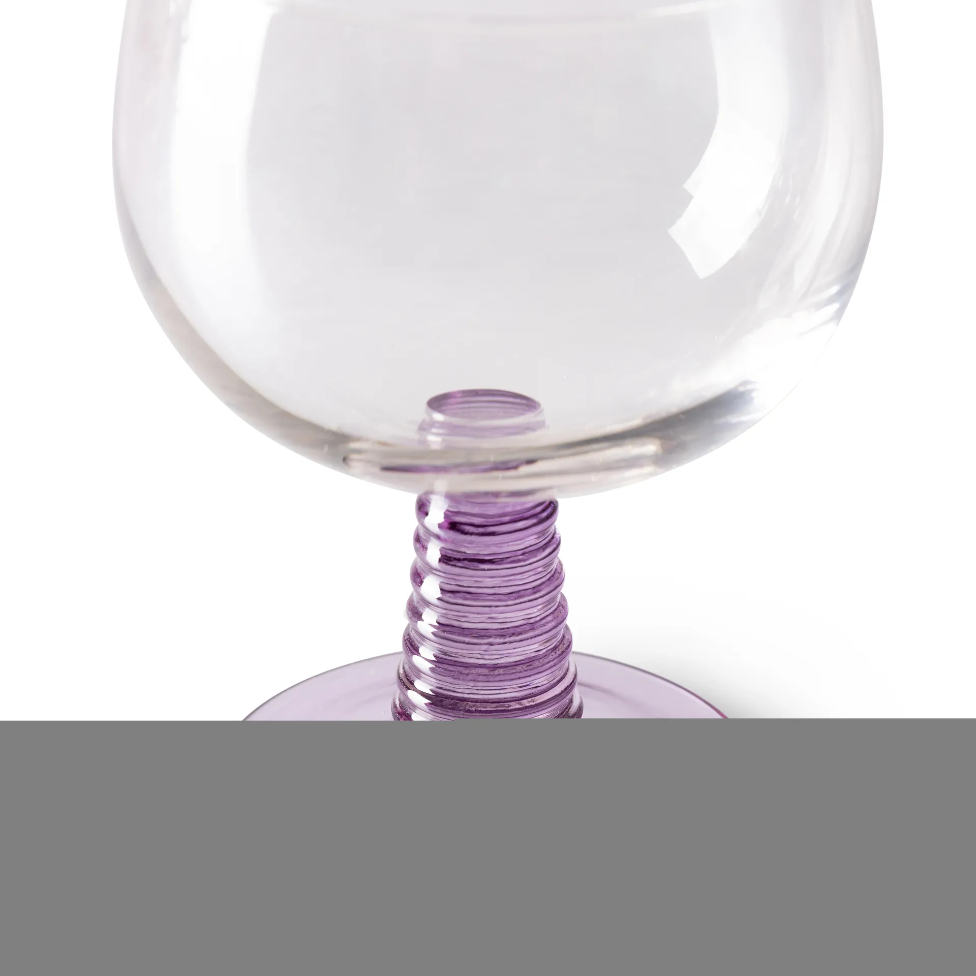 Swirl viinilasi matala, Purple HKliving