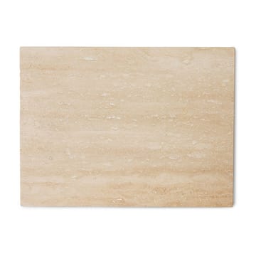 Travertin leikkuulauta 40 x 50 cm - Beige - HKliving